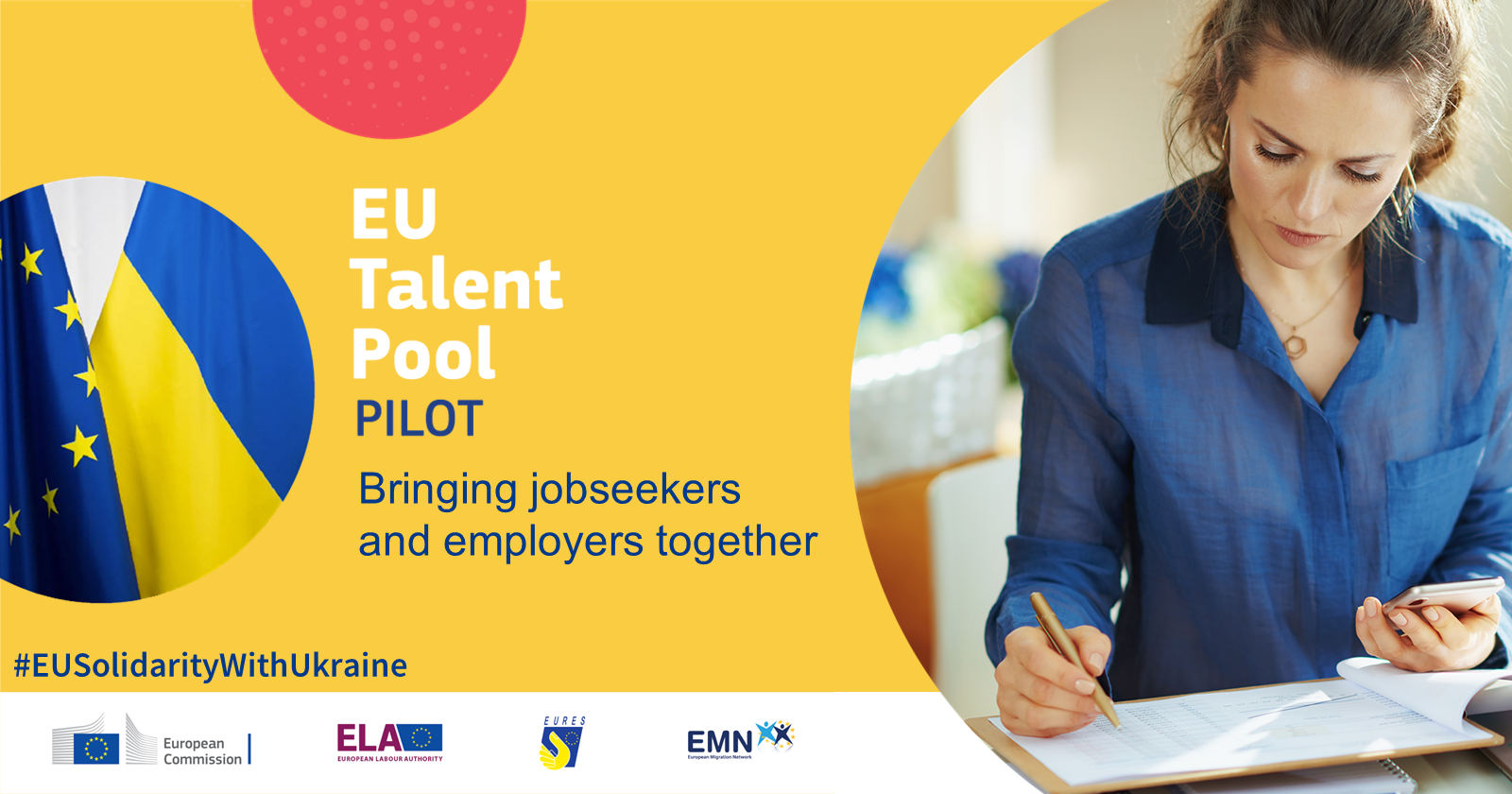 Link do Europejska Pula Talentów - Pomoc dla Ukrainy
